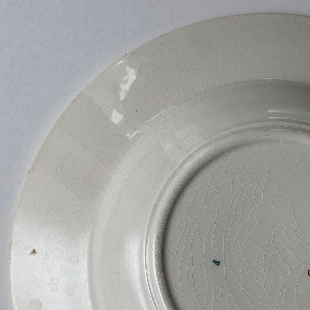 フランスアンティーク　リュネビル　リュネビル　CERES 女神　深皿