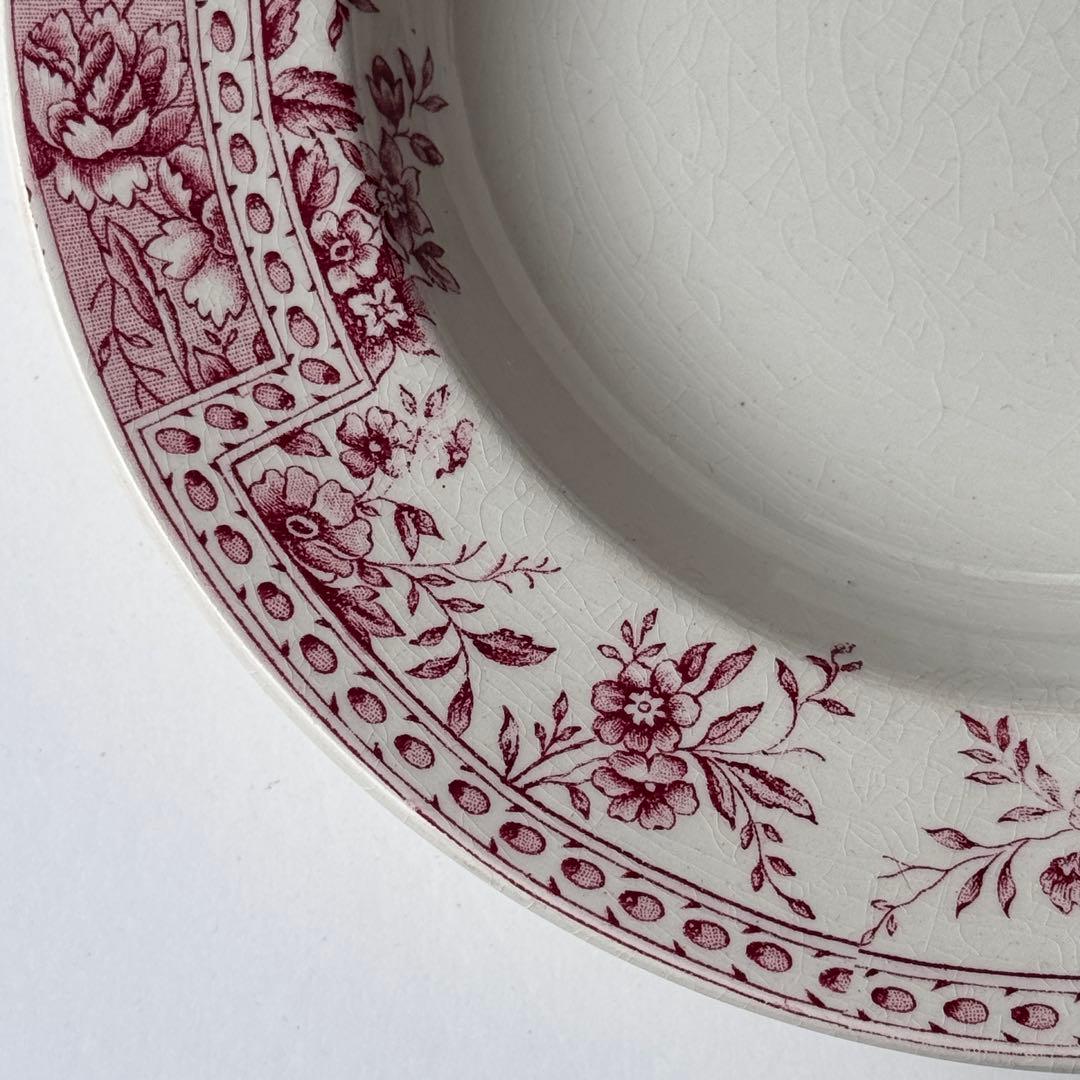 フランスアンティーク　リュネビル　リュネビル　CERES 女神　深皿