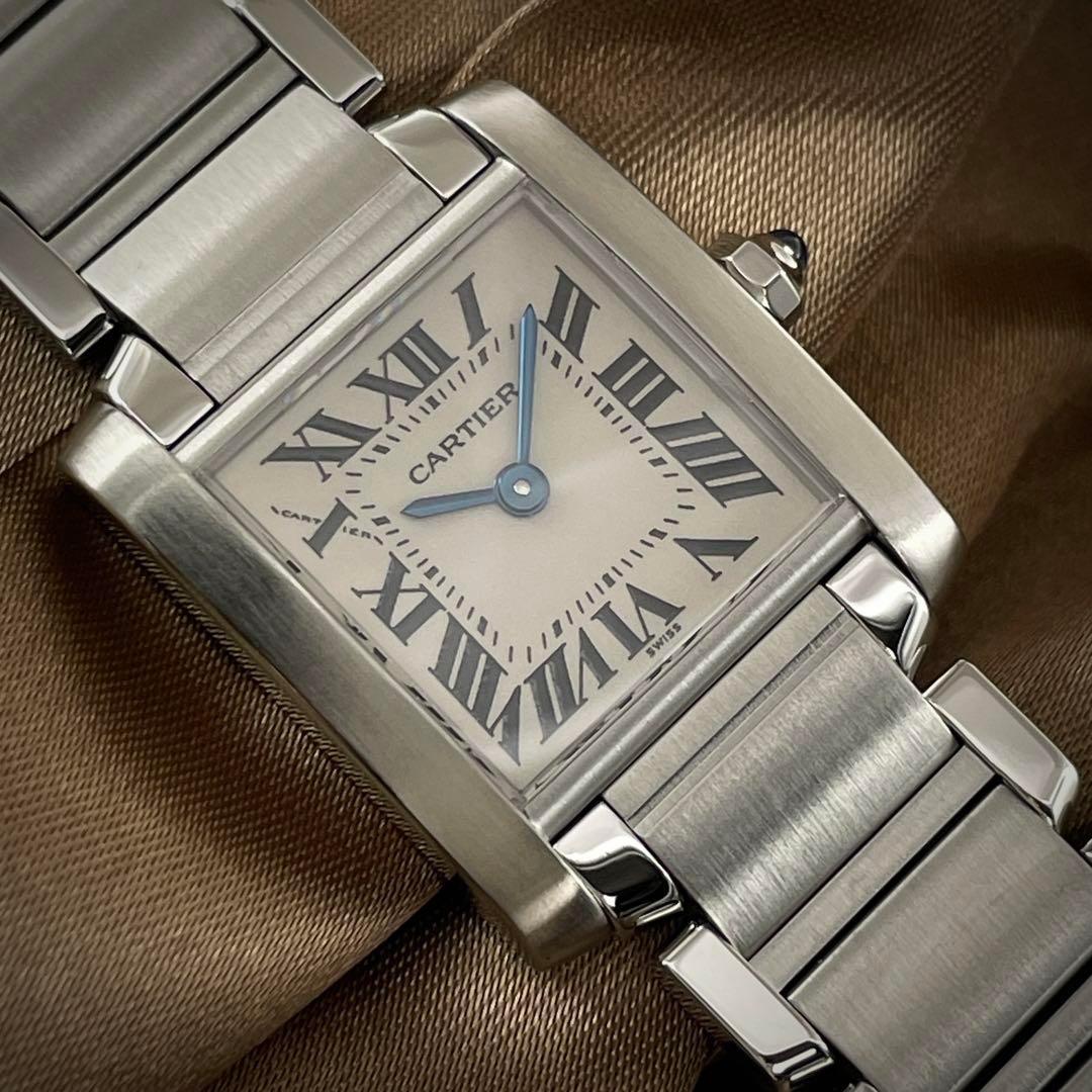 T029 カルティエ タンクフランセーズSM W51008Q3 クォーツ