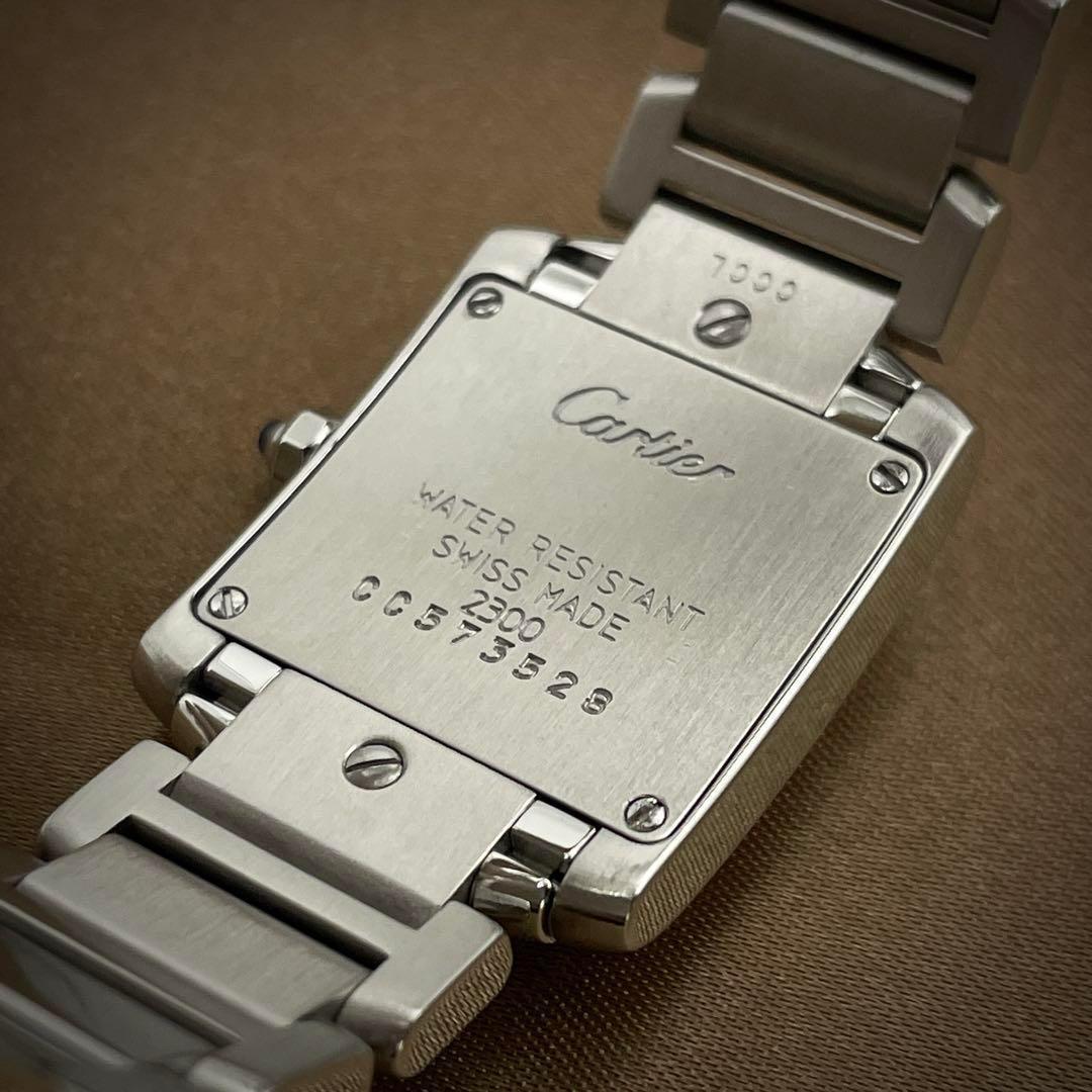 T029 カルティエ タンクフランセーズSM W51008Q3 クォーツ