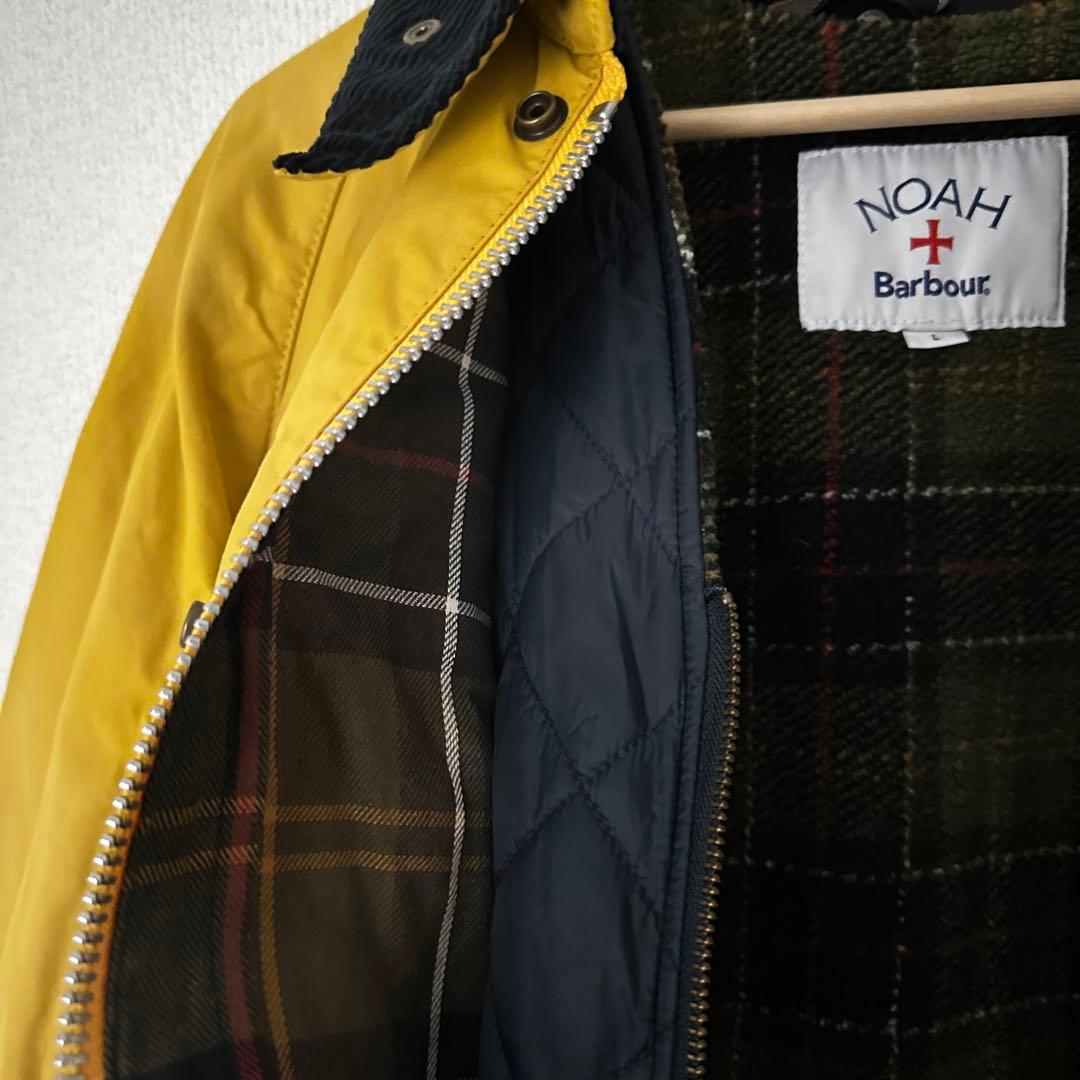 【希少】ノア(NOAH)×バブアー(Barbour) コラボイエロージャケット