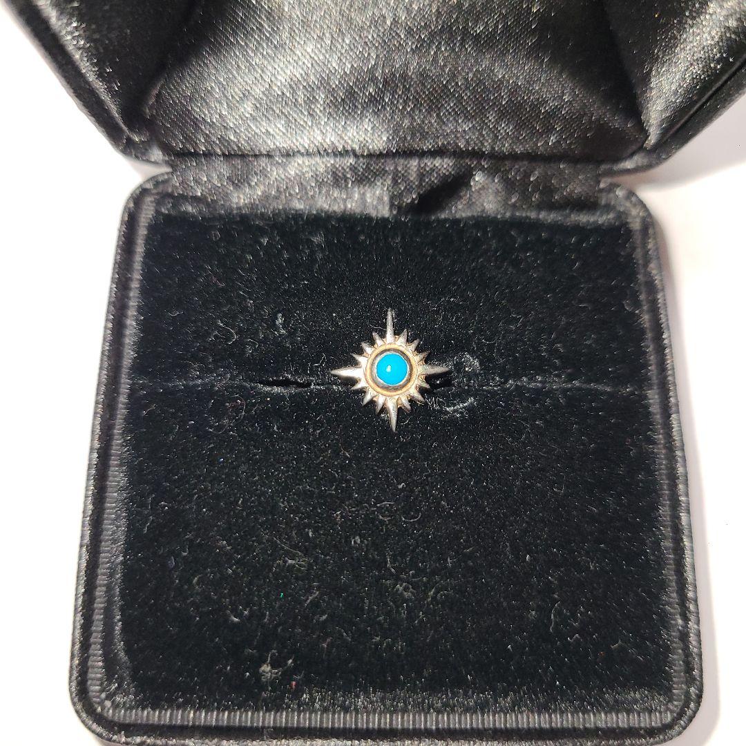 ARIZONA FREEDOM 太陽デザイン ターコイズ ピアス(片耳用)