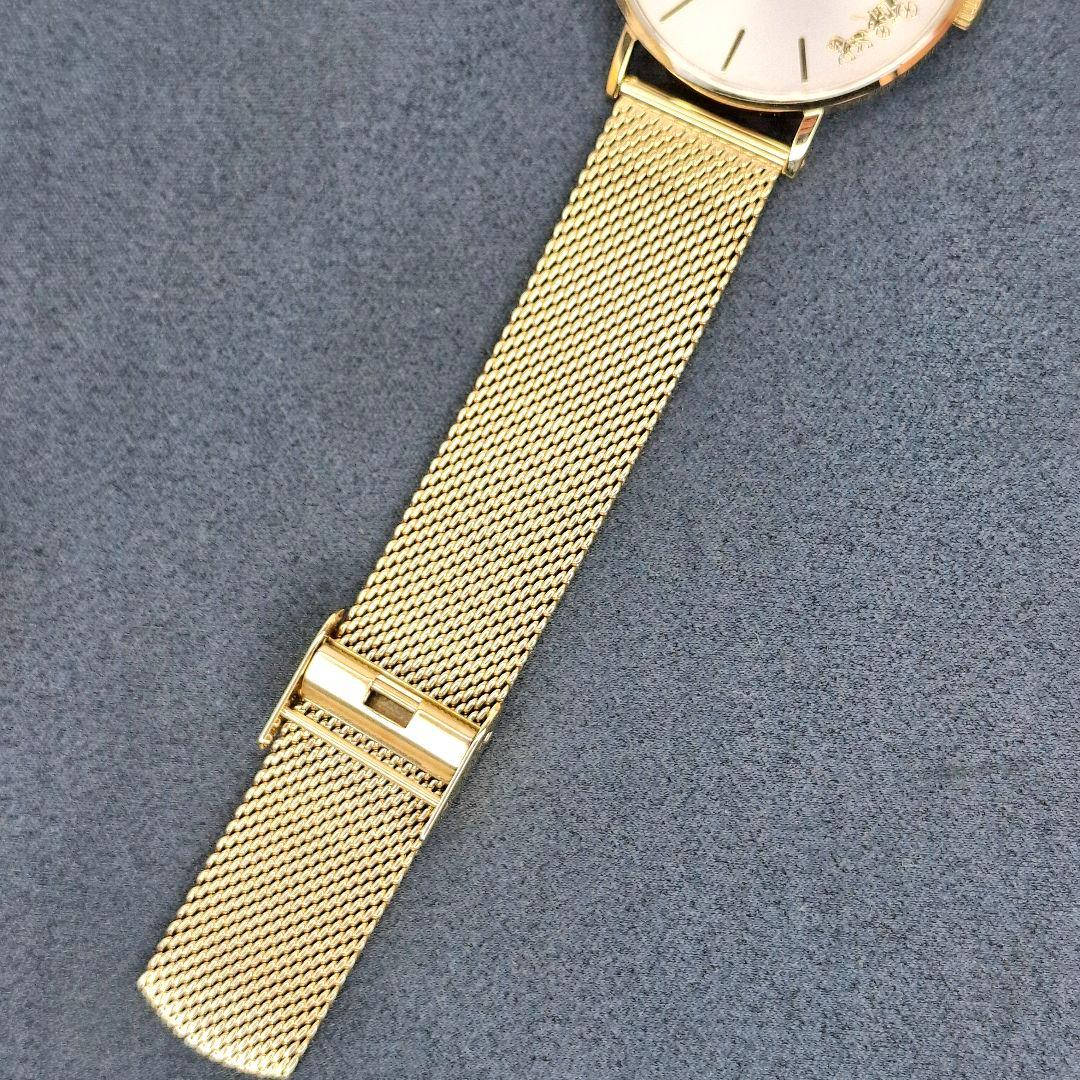 ✨美品未使用級 コーチ COACH 時計 ペリー ゴールド メッシュバンド