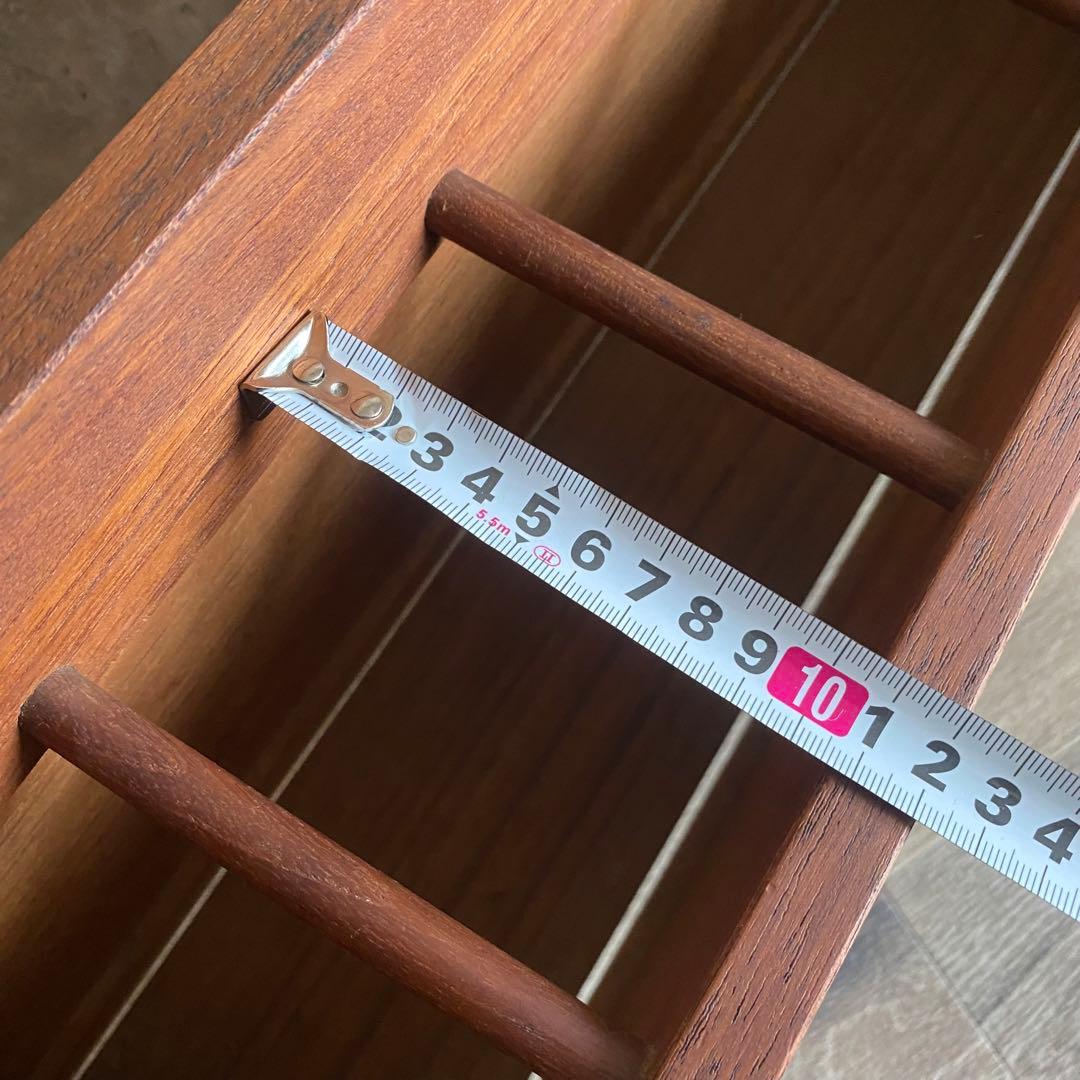 スリッパラック　チーク材　ヴィンテージ レトロ　フリーラック