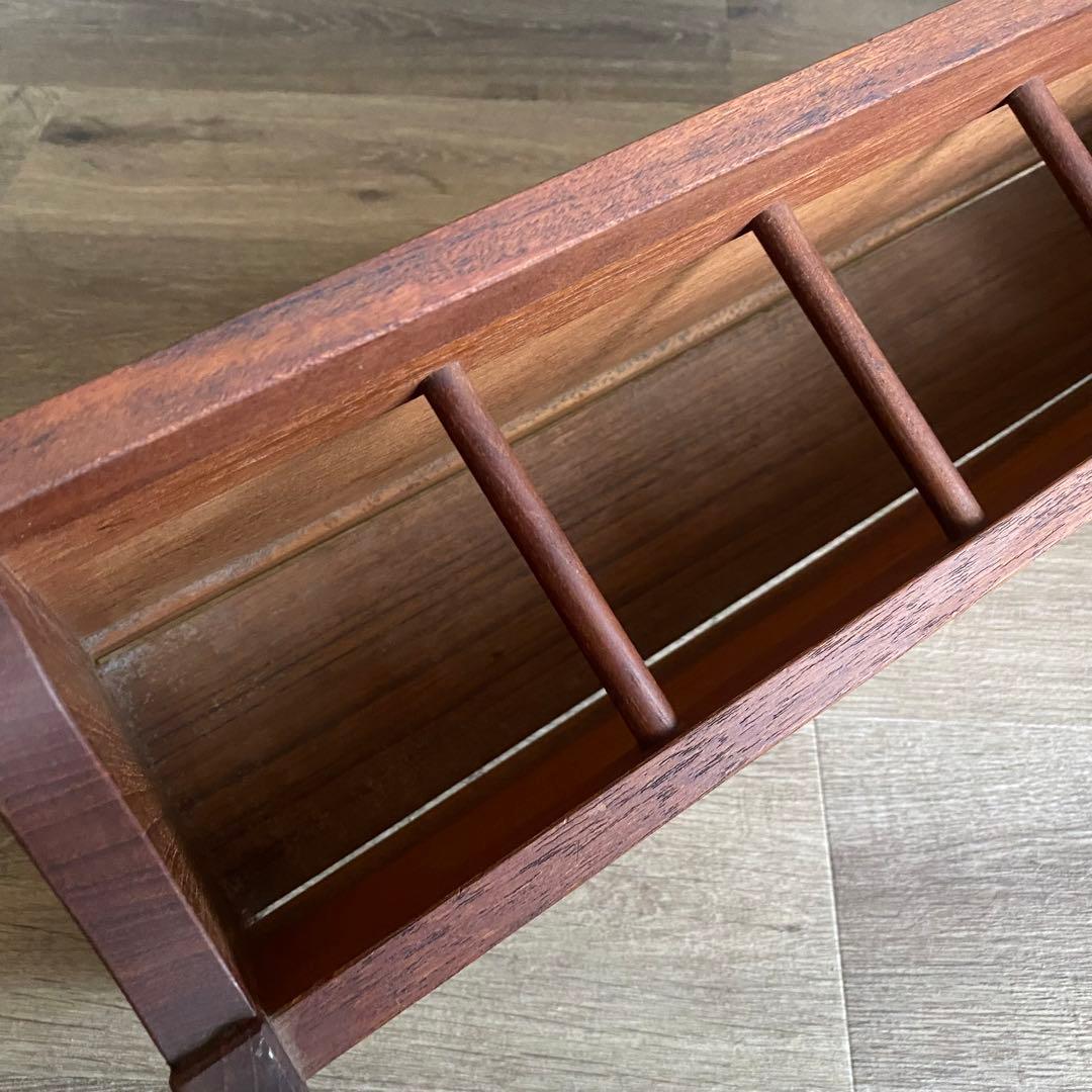 スリッパラック　チーク材　ヴィンテージ レトロ　フリーラック