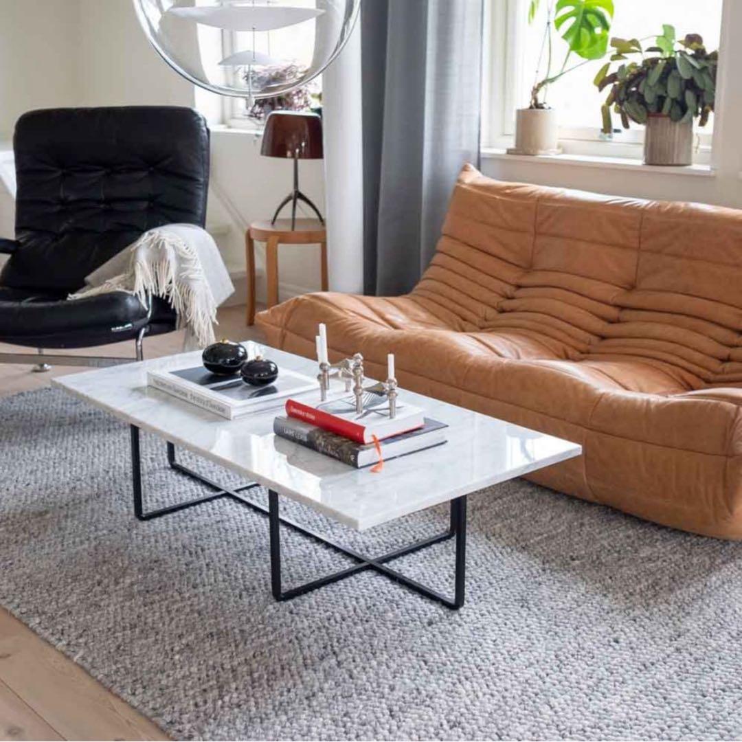 OXDENMARQ 天然大理石ローテーブル　センターテーブル/リビングテーブル