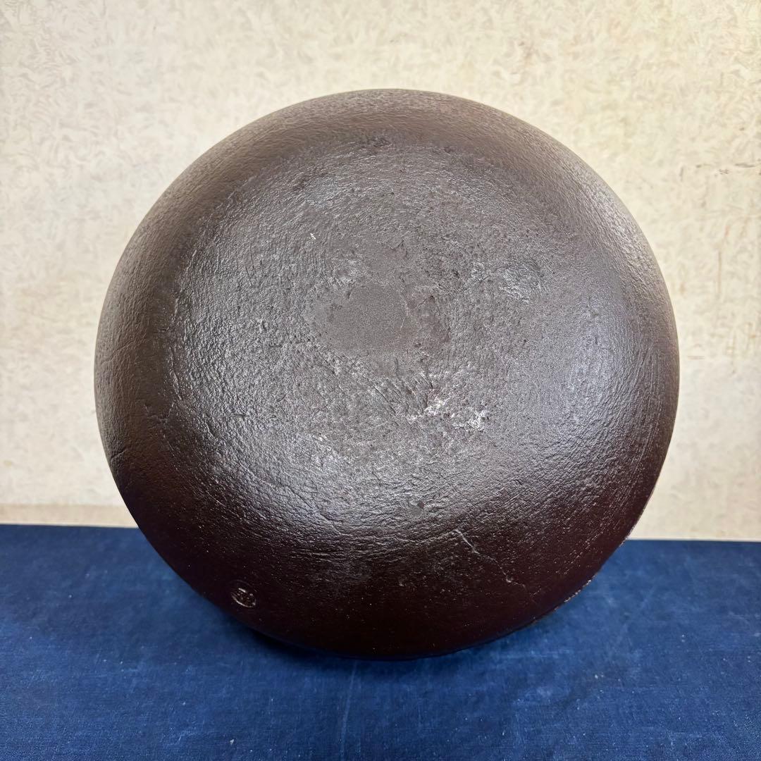 人間国宝 風炉 茶釜 電熱器 唐銅面取風炉 阿弥陀 野々田電熱器 敷板 茶道具