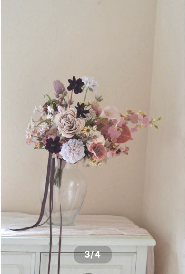 ⭐︎最終値下げ【ブートニア付き】ウェリングブーケ