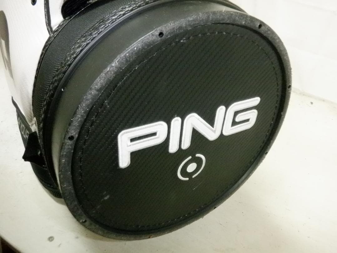 PING★ピン★9.5型★３点式★契約プロ仕様★美品★ツアーモデル(WH×BK)