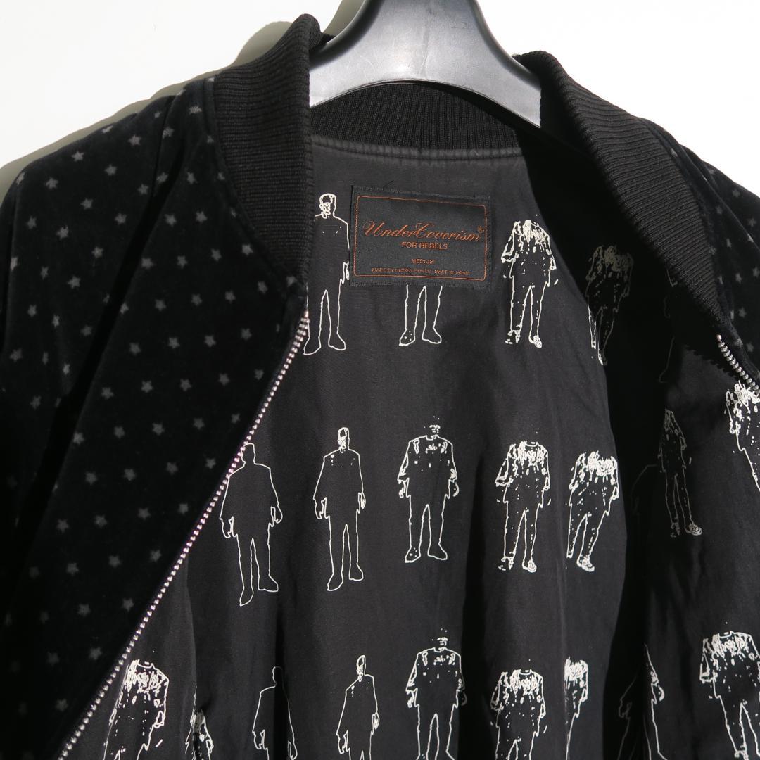 魔女期 02AW UNDERCOVER ベルベットジャケット 星柄 ベロア