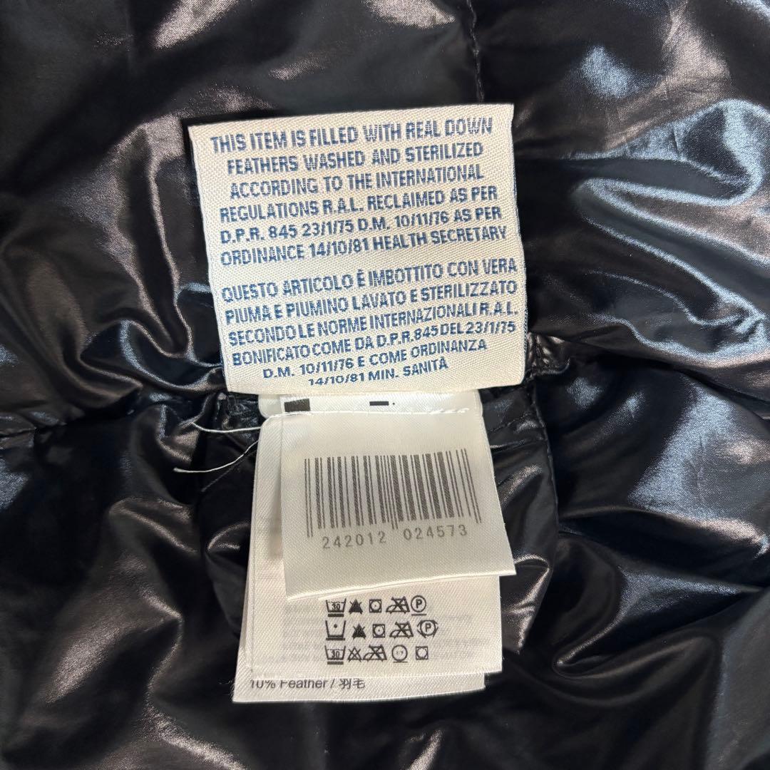 モンクレール ガーニージレ ダウンベスト Sサイズ 黒