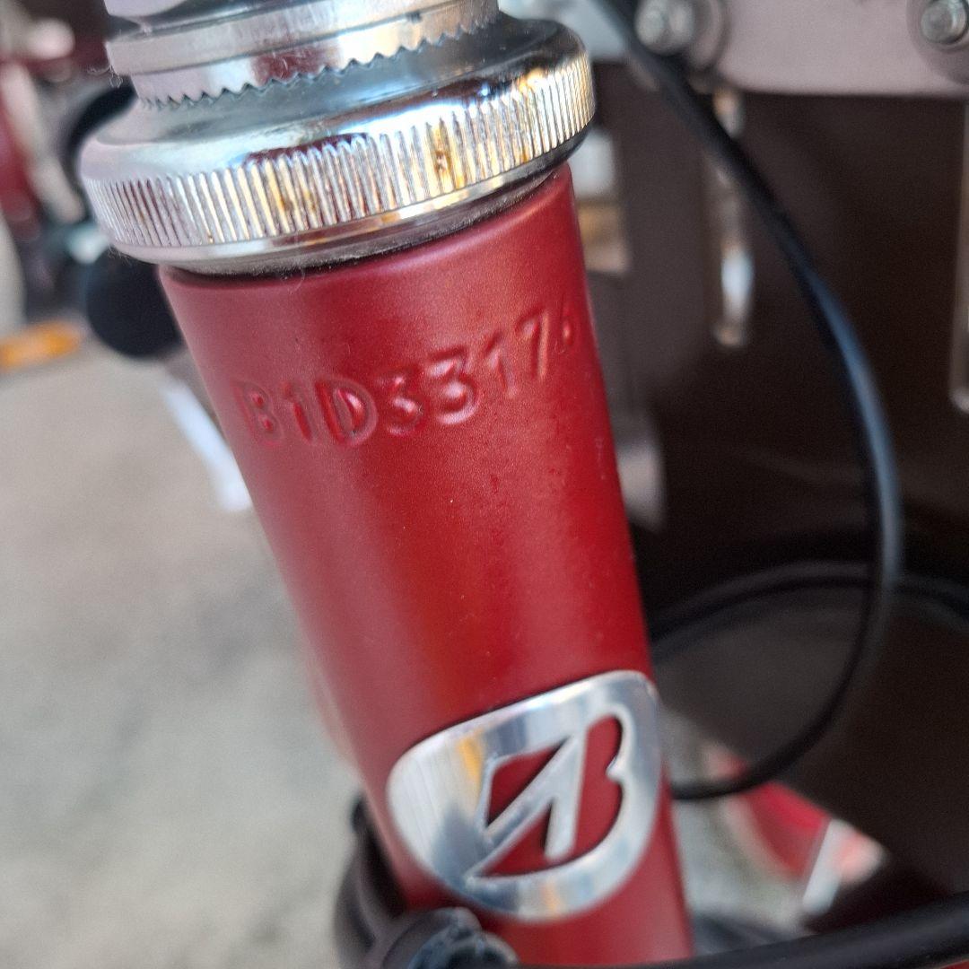 BRIDGESTONE電動アシスト三輪車レッド　ラケットワゴン（使用頻度少なめ）