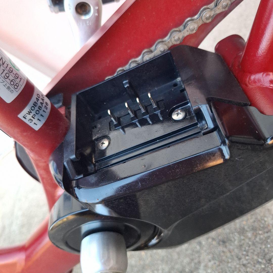 BRIDGESTONE電動アシスト三輪車レッド　ラケットワゴン（使用頻度少なめ）