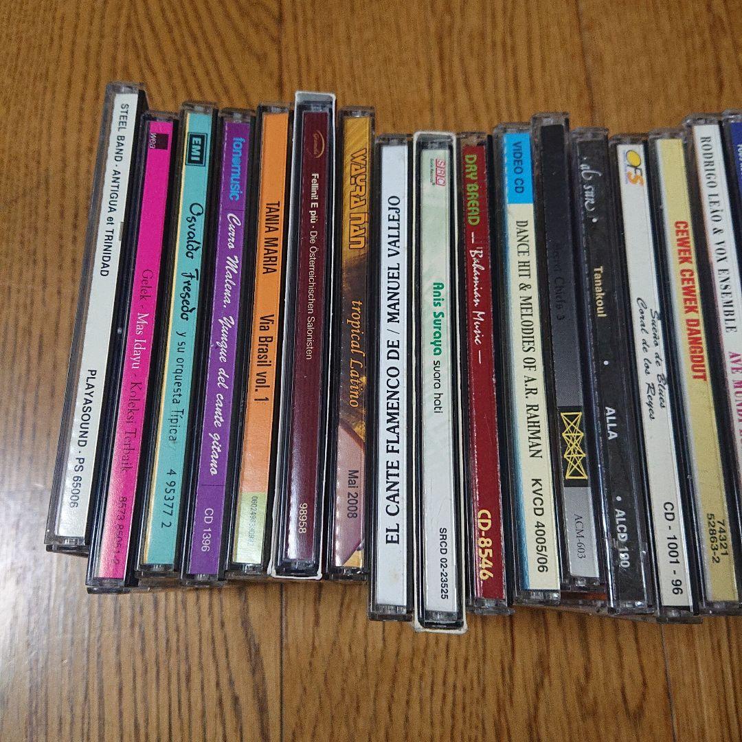 ワールド・ミュージック　CD41枚セット　中東　アジア　ヨーロッパ　ラテン　南米