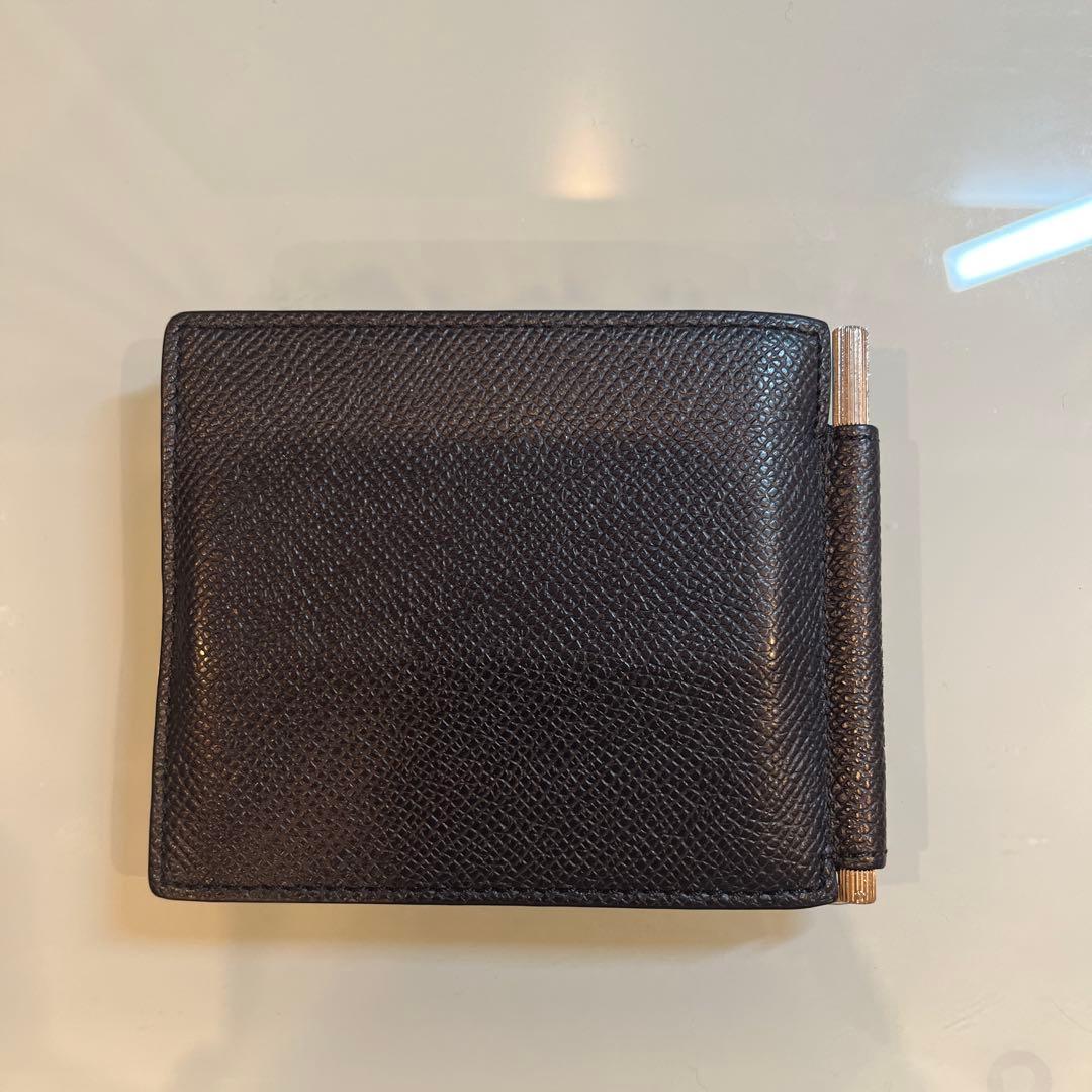 TOM FORD ネイビー　マネークリップ