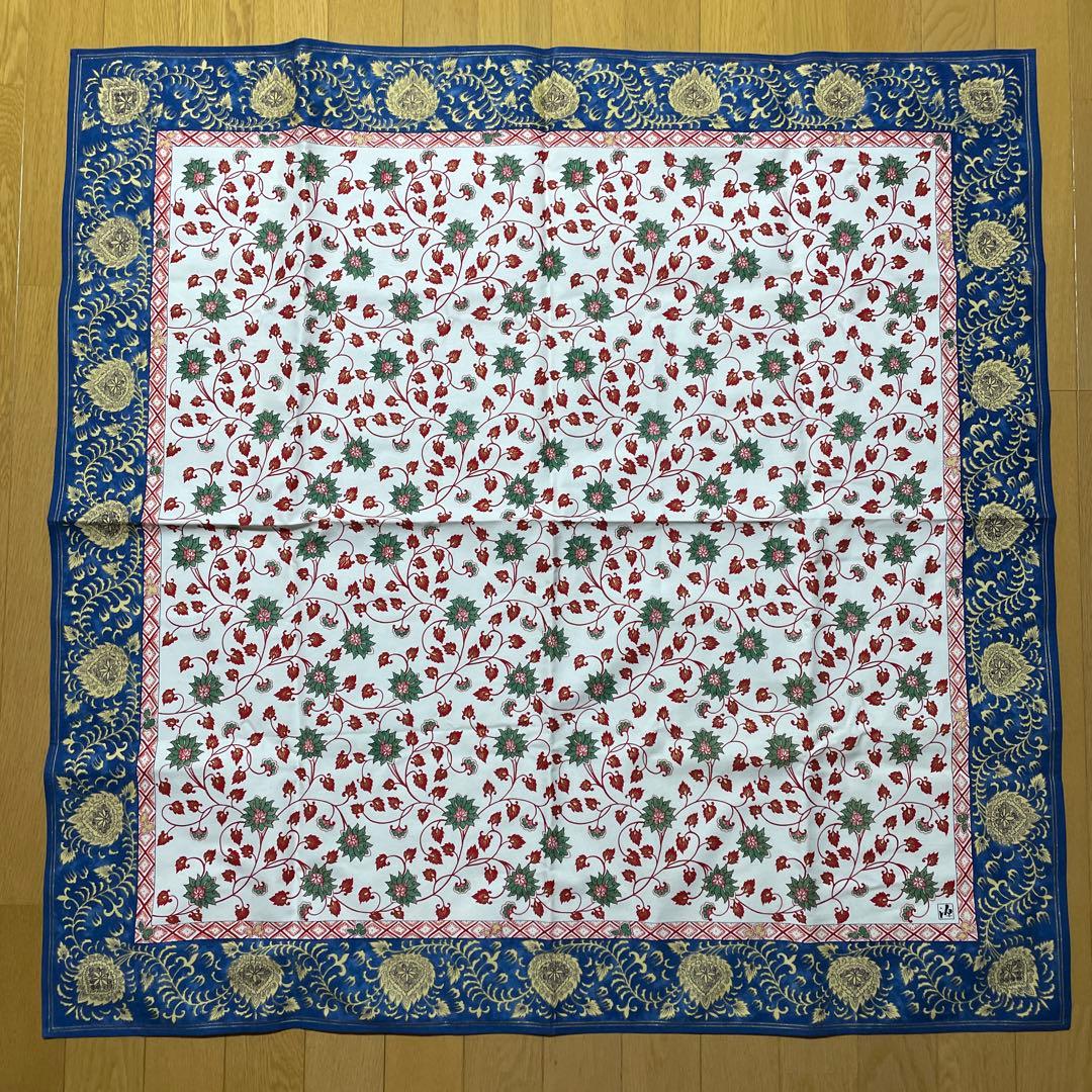 源左衛門 花柄 テーブルクロス