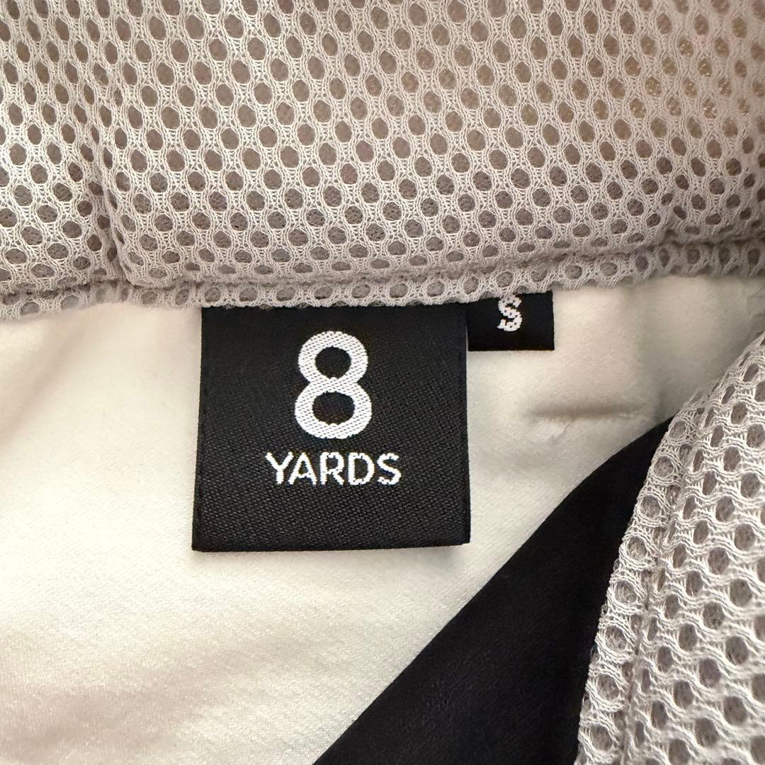 8YARDS　ハチヤーズ　ストレッチ　パンツ　ゴルフウェア　ホワイト系　サイズS