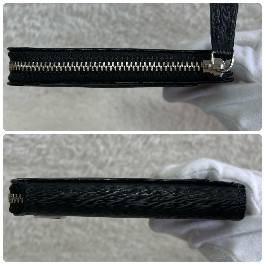 PORTER ケース カレント レザー 黒 小物入れ カード入れ