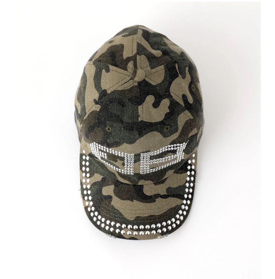 新品BEEDEN BDスタッズ ダメージキャップ マルチカラー