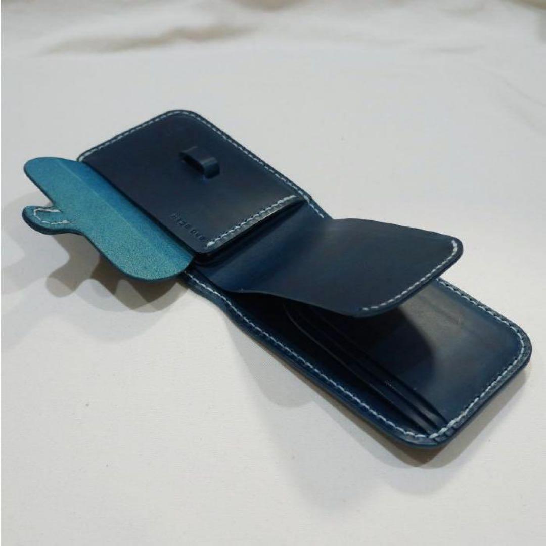 CS-2ND-BL-30周年記念2ND別注CSハーフウォレット-CS2ND-黒羽