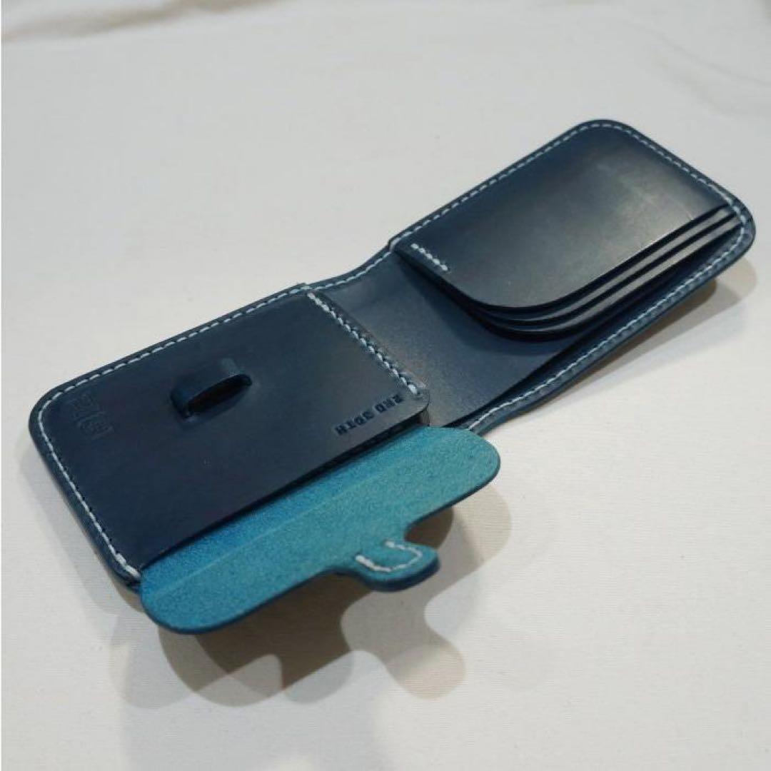 CS-2ND-BL-30周年記念2ND別注CSハーフウォレット-CS2ND-黒羽