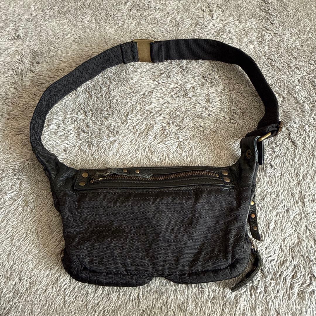 DIESEL ディーゼル ガスマスク レザーボディバッグ ヴィンテージ