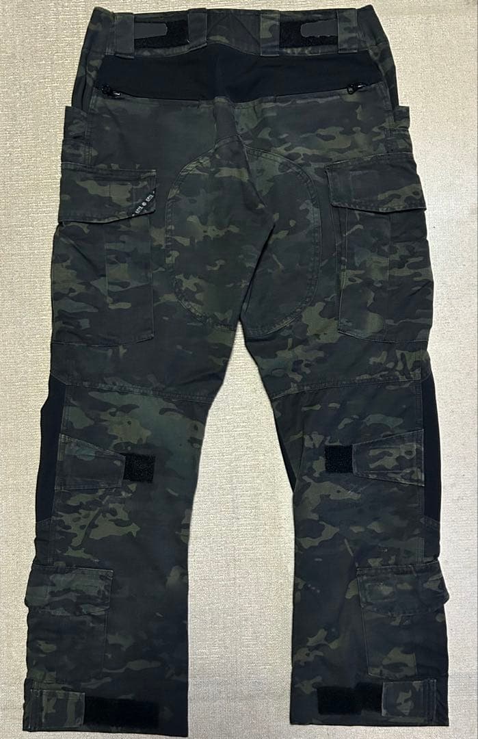 実物　米軍　CRYE PRECISION マルチカムブラック　コンバットパンツ