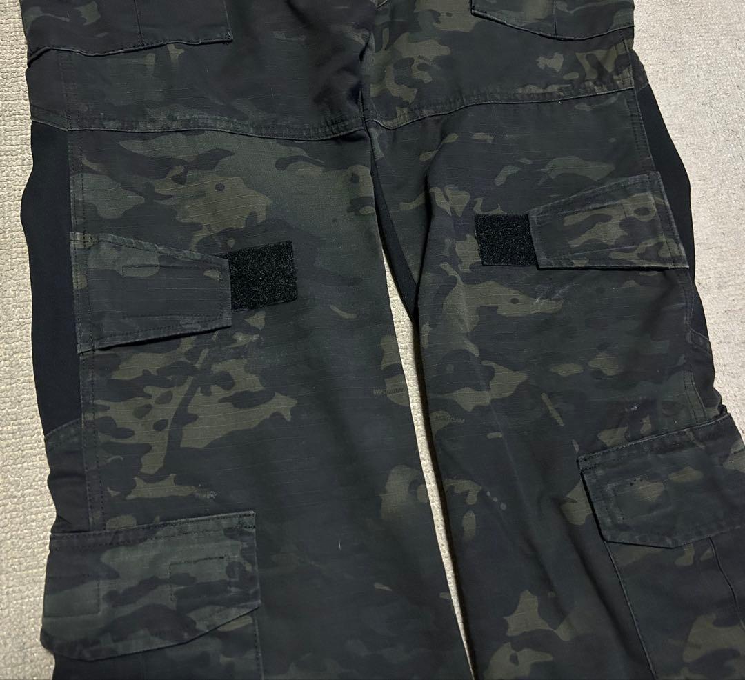 実物　米軍　CRYE PRECISION マルチカムブラック　コンバットパンツ