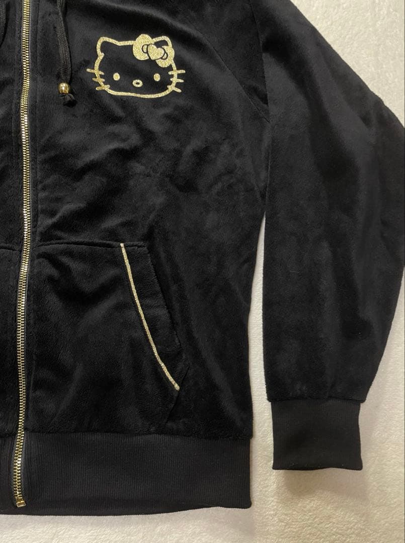hello kitty ハローキティ　y2k パーカー セットアップ　ベロア