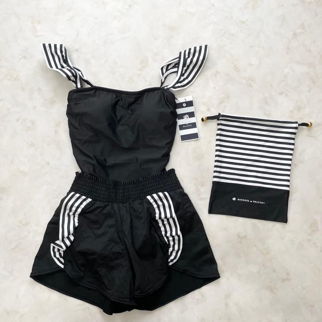 新品中古 BORDERS at BALCONY スイムウェア ショートパンツ L
