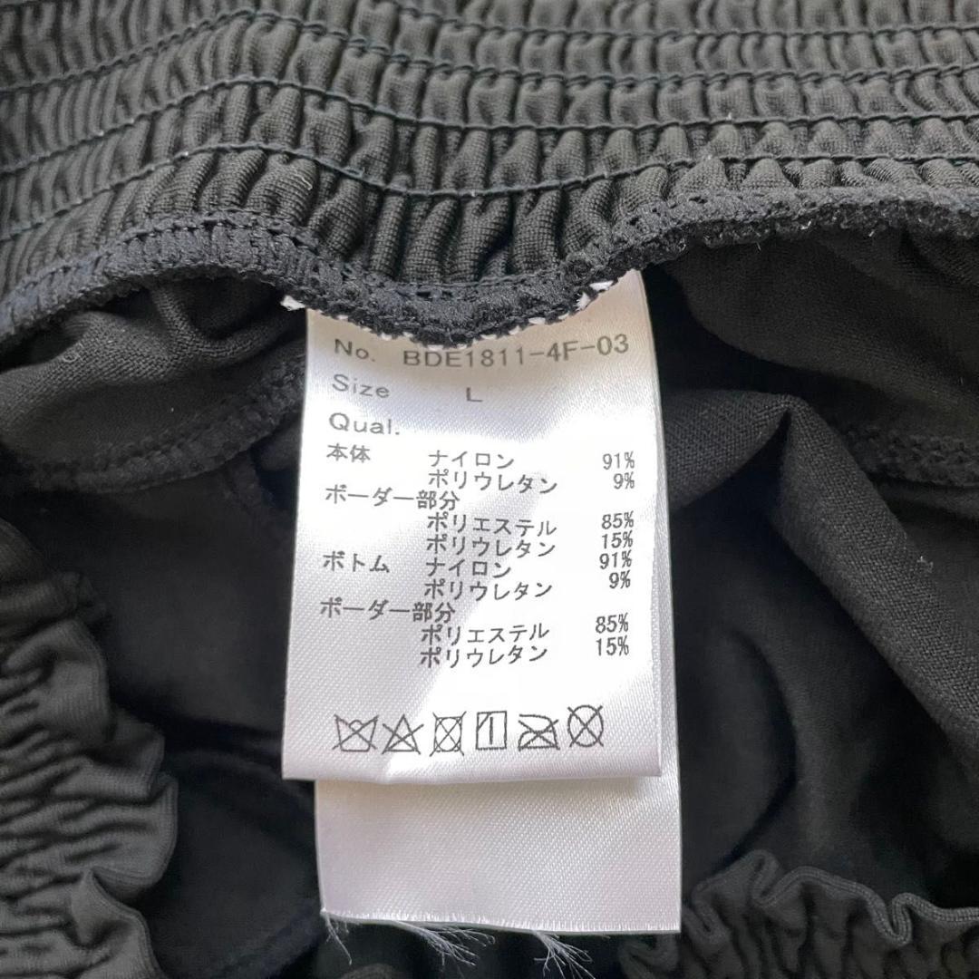 新品中古 BORDERS at BALCONY スイムウェア ショートパンツ L