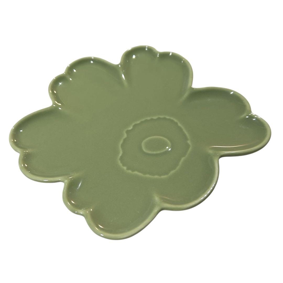 2枚セット✨マリメッコ ウニッコ 60周年 プレート セージ　20cm