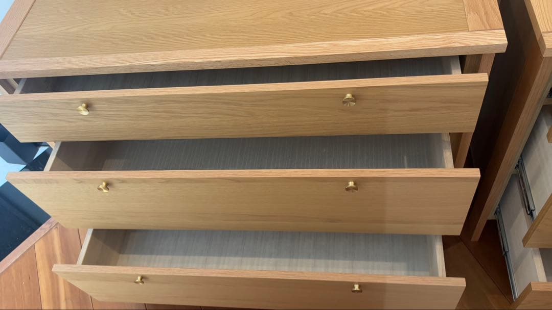 オーク　チェスト　Flymee 国産