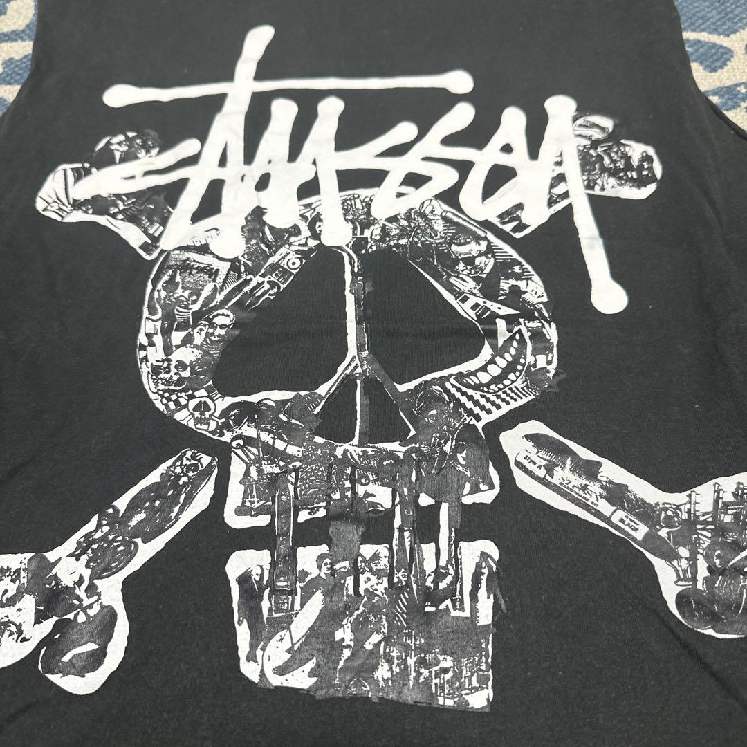 N*️様 Stussy ノースリーブタンクトップ 黒