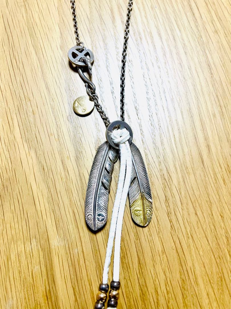 TADY & KING 特大フェザーネックレス