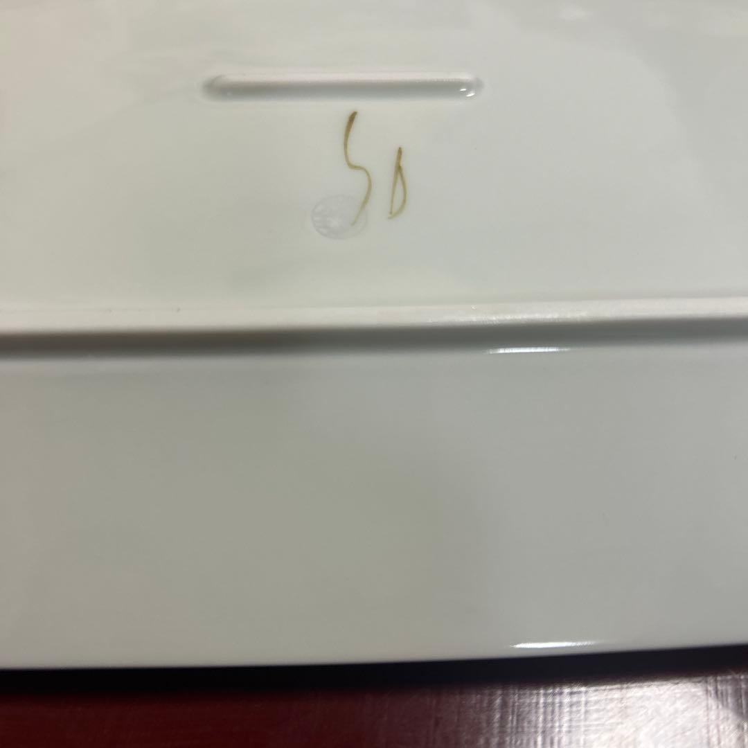 作家　陶芸作家　空萌工房 うさぎ 田口紀美子　ミモザ　八角長皿　大　①