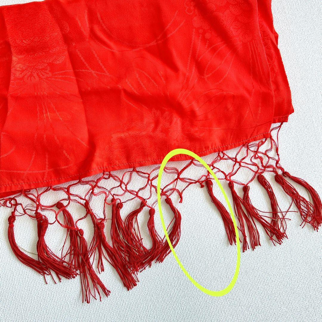 セット　七五三　7歳　女の子　長着＆袖なし長襦袢＆帯＆草履＆バッグ＆小物　緑