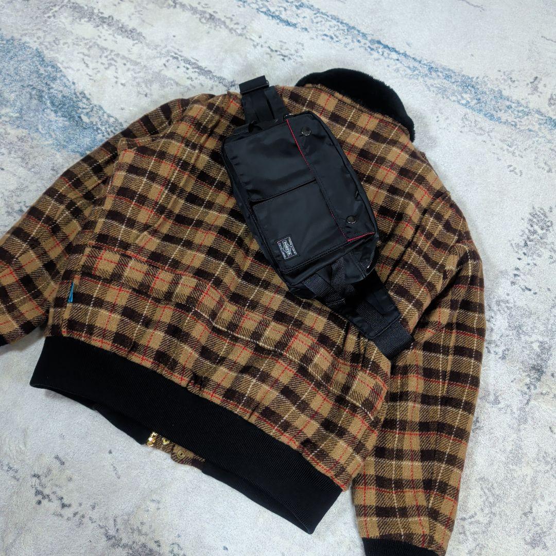 極美品 PORTER × ILS エルファイン ボディバッグ 新タグ