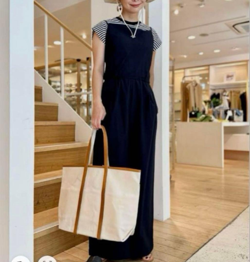 美品 ✨24SS トゥモローランド マカフィー サッカージャンプスーツ 洗える