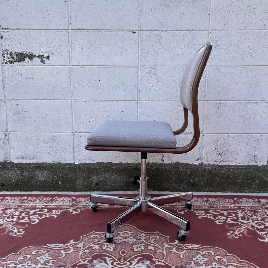 karimoku カリモク家具◾️キャスター付きデスクチェア 椅子 イス 木製家具