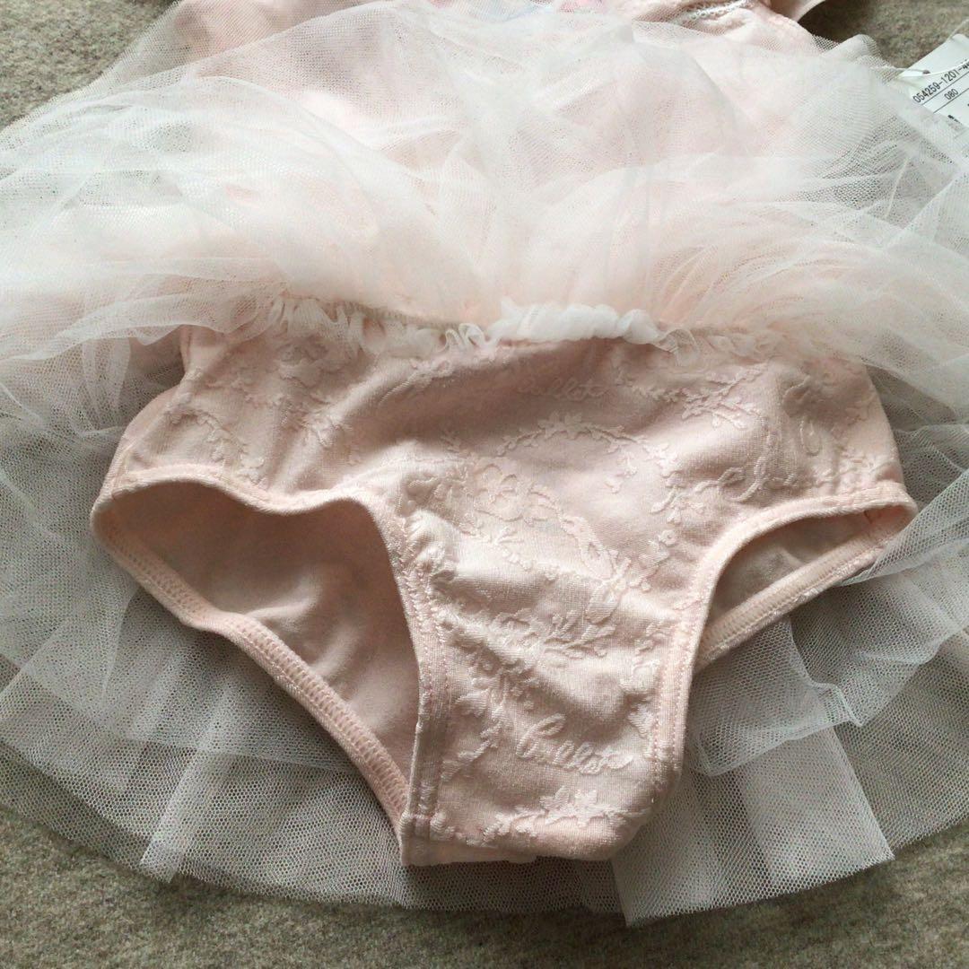 【新品】Chacott チャコット　スカート付きレオタード　キッズ　100