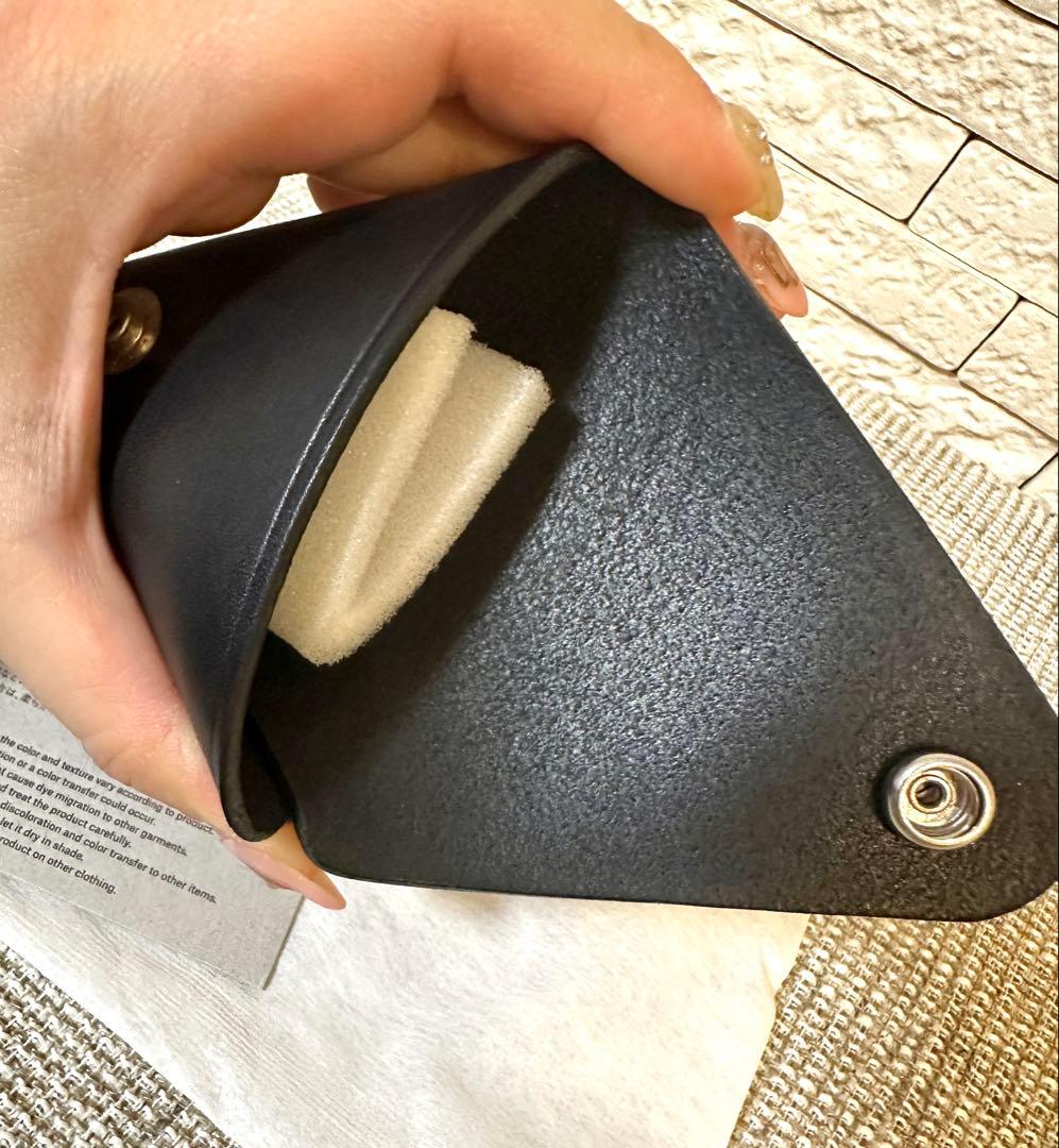 Handar Schemes エンダースキーマ ブラックレザー　 ケース