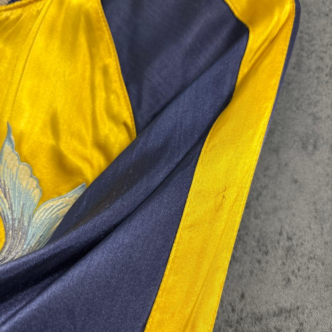 IOLANI イオラニ 金魚刺繍スカジャン リバーシブル M