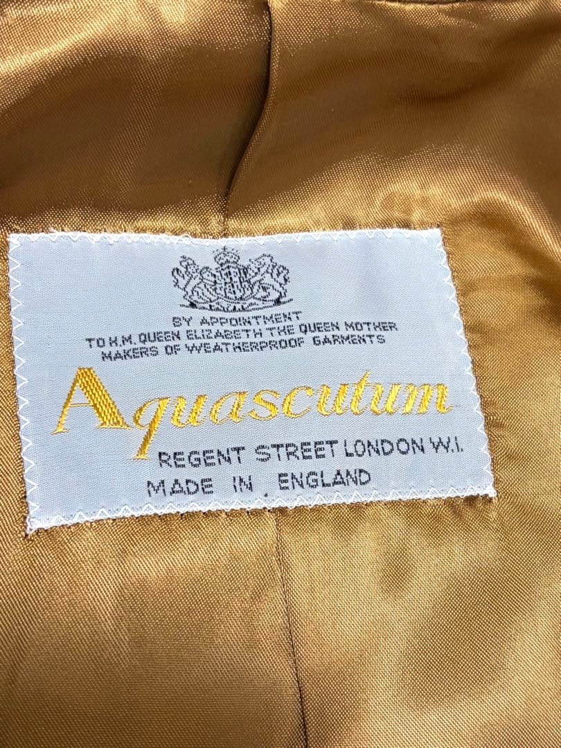 カシミヤ100%✨Aquascutum アクアスキュータム チェスターコートＭ