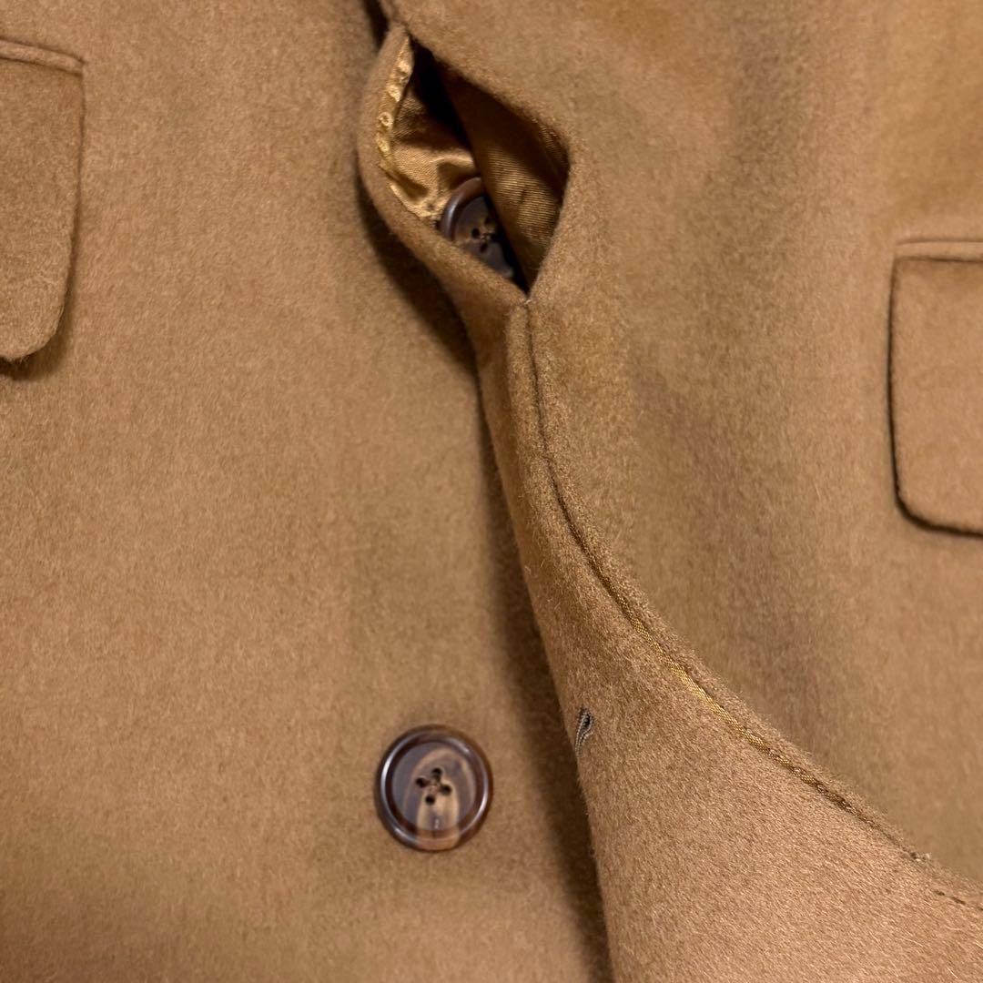 カシミヤ100%✨Aquascutum アクアスキュータム チェスターコートＭ