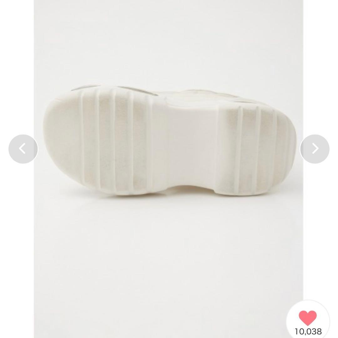 SLY AIR PLATFORM SNEAKER ホワイト 新品未使用品