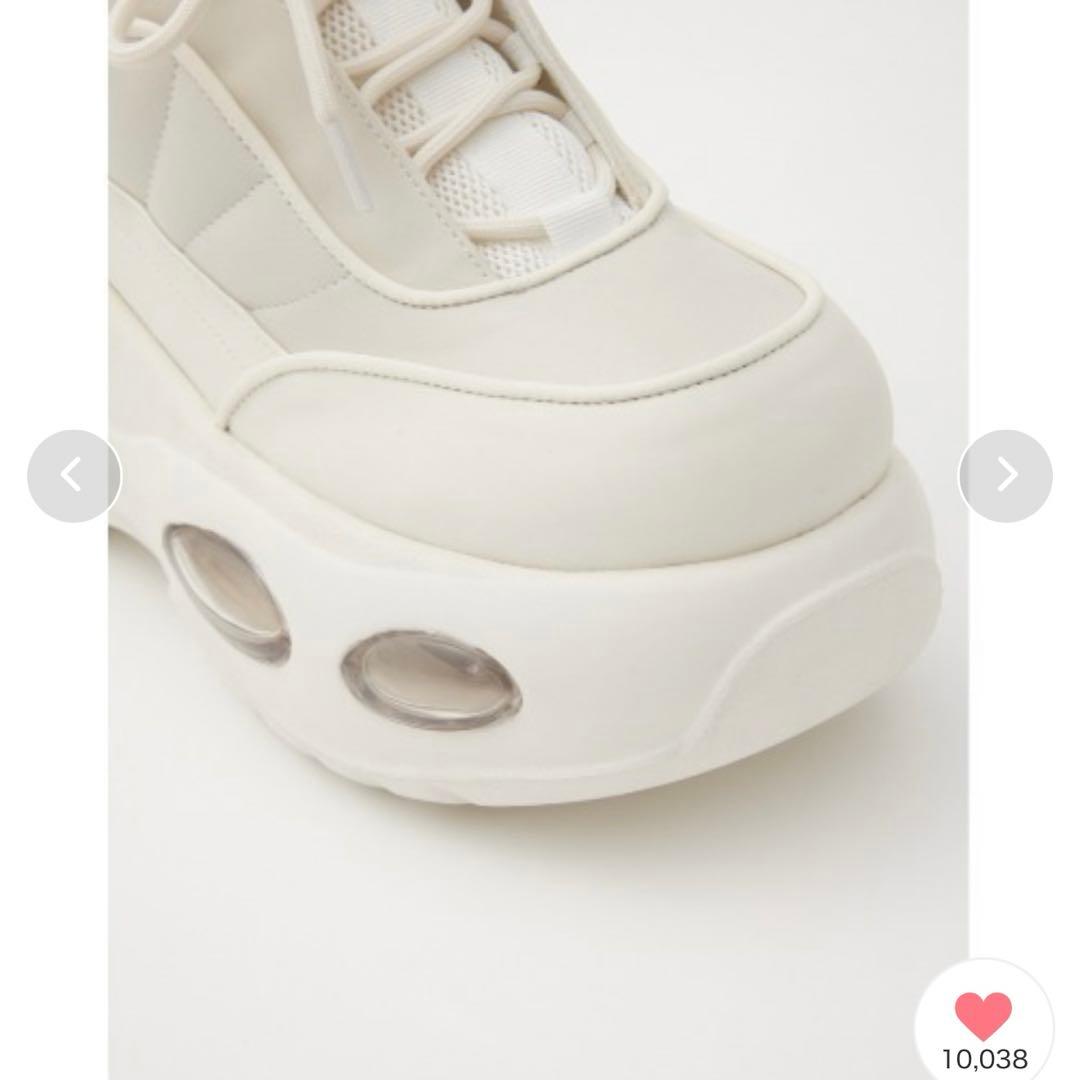SLY AIR PLATFORM SNEAKER ホワイト 新品未使用品