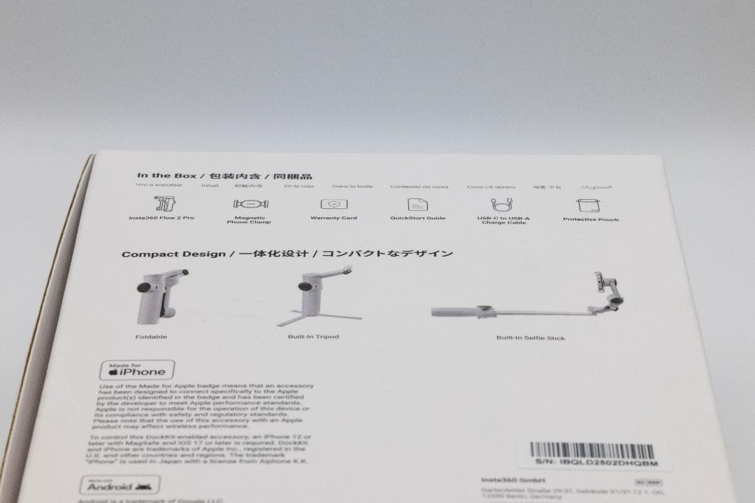 Insta360 Flow 2 Pro 通常版 グレー 中古美品 おまけ付