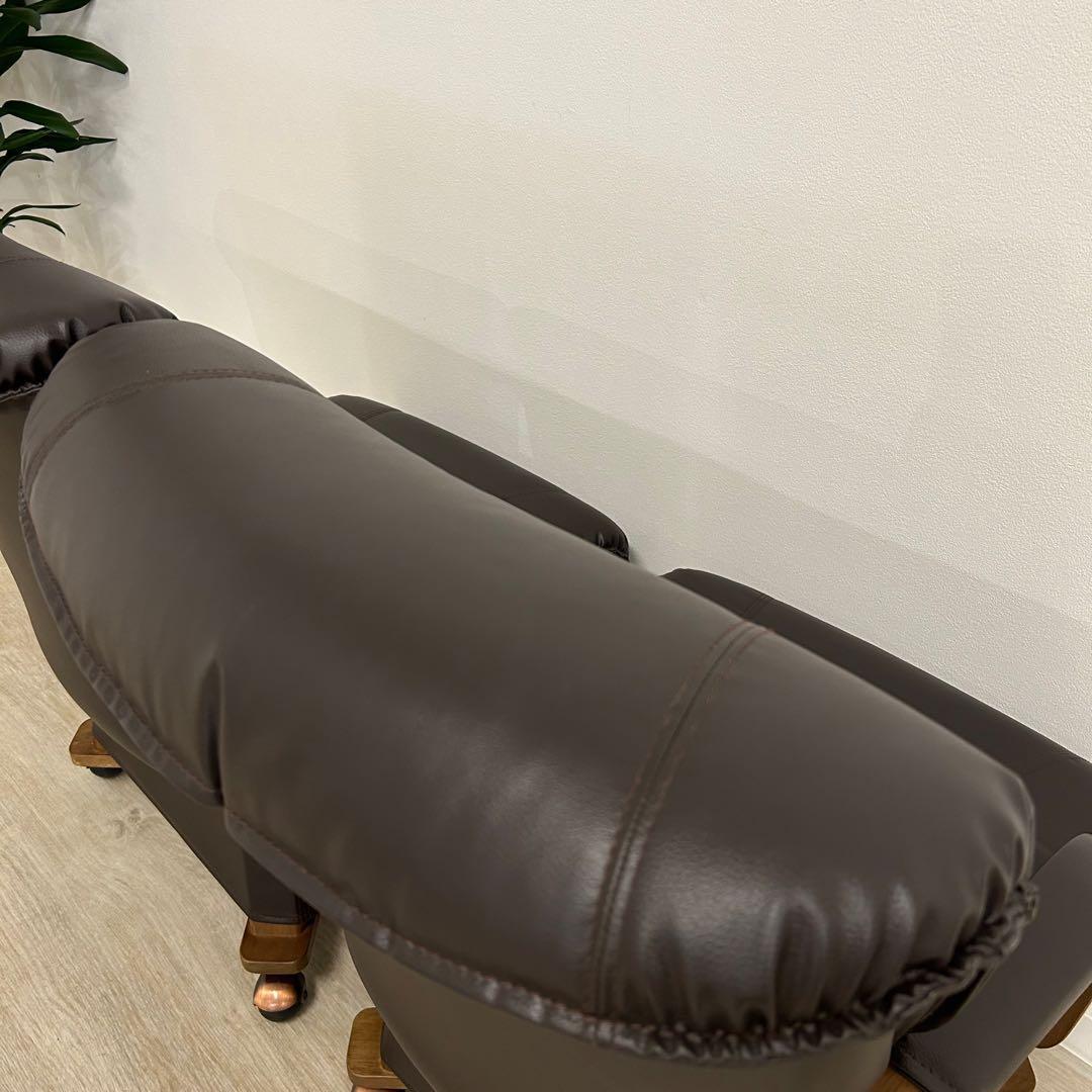 展示品★ハイタイプコタツ用椅子 チェア ダイニングコタツ 回転椅子 キャスター付