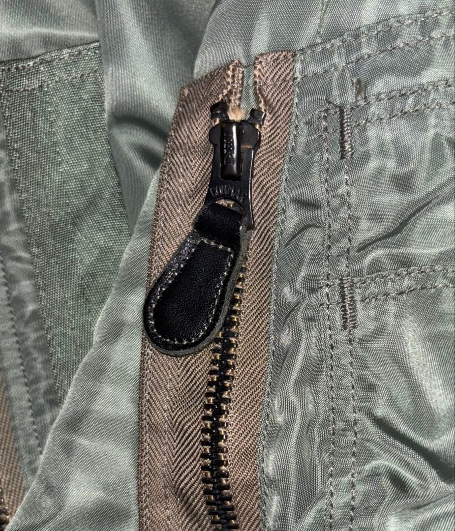旧 リアルマッコイズ フライトジャケット　L-2B CONMAR ZIP